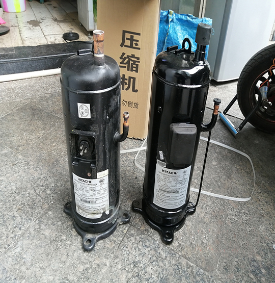 芦溪中央空调压缩机的更换维修